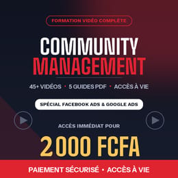 Formation Community Manager: 30 Jours pour Gagner Vos Premiers Clients