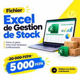 Modèle Excel de Gestion de Stock : Suivi Précis et Rapide