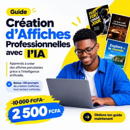 CREER DES AFFICHES PROFESSIONNELLES AVEC L'IA + 100 PROMPTS IA POUR AFFICHES PROFESIONNELLES