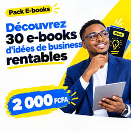 Découvrez 30 e-books d'idées de business rentables – Pack PDF complet pour entrepreneurs ambitieux