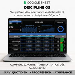 DISCIPLINE OS : Le système idéal pour construire votre discipline en 30 jours.