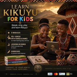 Fun, Interactive & Easy Kikuyu Learning for Kids