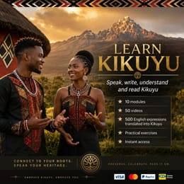 Learn Kikuyu: Speak, Understand, Read and Write Like a Native