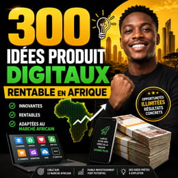 Boostez votre empire numérique : 300 idées de produits digitaux rentables en Afrique