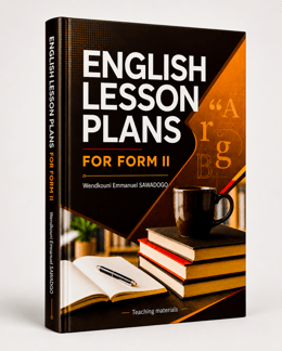 English Lesson Plans for Form II (5e)