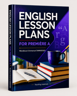 English Lesson Plans for 1re A