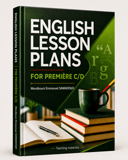 English Lesson Plans for 1re D