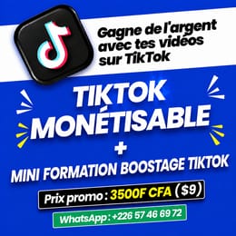 𝗠𝗼𝗻é𝘁𝗶𝘀𝗲 𝘁𝗼𝗻 𝗰𝗼𝗺𝗽𝘁𝗲 𝗧𝗶𝗸𝗧𝗼𝗸 𝗲𝘁 𝗴𝗮𝗴𝗻𝗲 𝗱𝗲 l’𝗮𝗿𝗴𝗲𝗻𝘁 𝗱è𝘀 𝟮𝟬𝟮𝟲