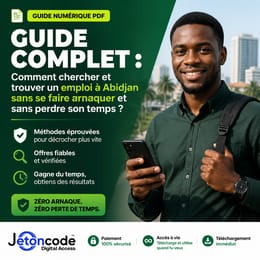 JOB EXPRESS ABIDJAN™ — Le guide PDF + vidéos pour remettre ta recherche en mouvement en 72h.