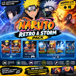 Naruto Retro & Storm Pack : plusieurs meilleurs jeux Naruto sur Android & PC