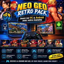 Neo Geo Retro Pack : Jouez sur PC & Android avec votre manette