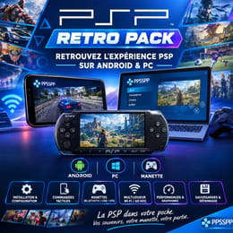 PSP Retro Pack : Retrouvez l'expérience Psp sur Android & PC