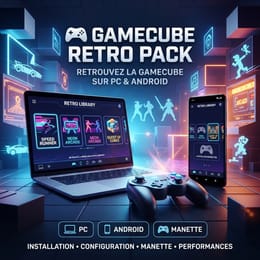 GameCube Retro Pack : Jouez sur PC & Android