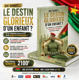 Le Destin Caché d’un Enfant : Ibrahim Traoré, de l’Enfance à la Révolution