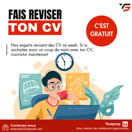 Fais reviser ton CV par un Expert