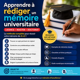 Apprendre à rédiger un mémoire universitaire — Licence, Master, Doctorat