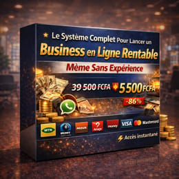 Arrête de perdre ton argent : lance enfin un business e-commerce rentable même en partant de zéro