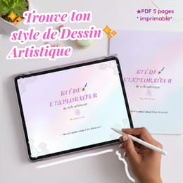 ✨Kit Explorateur de style - Carnet créatif PDF | Estharimage💜