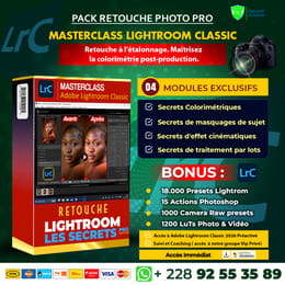 Masterclass Lightroom Classic CC: Les Hacks des Photographes Pros ( + 20.000 Presets, Luts, Actions)