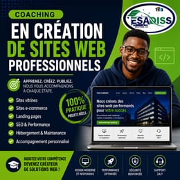 Coaching en création de sites web professionnels | ESADISS SARL ✅
