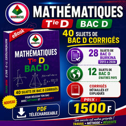 EBOOK 40 SUJETS DE BAC D CORRIGÉS