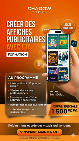 Crée des affiches HD avec IA + 50 prompt Affiche IA