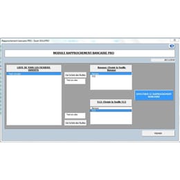 MODULE RAPPROCHEMENT BANCAIRE PRO