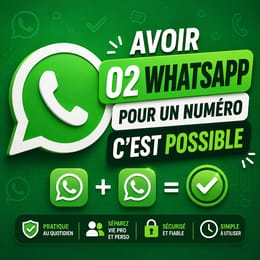 ASTUCE POUR AVOIR WHATSAPP DANS 02 TÉLÉPHONE