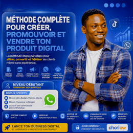 GÉNÉRER JUSQU'À 200 000FCFA/MOIS DEPUIS TON TÉLÉPHONE: sans Capital sans Expérience
