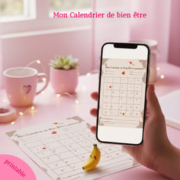 Calendrier Toi et Moi - suivi bien-être animé avec emojis à télécharger