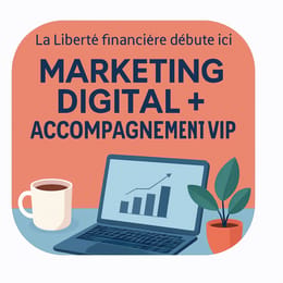 FORMATION MARKETING DIGITAL + ACCOMPAGNEMENT VIP