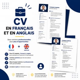 CV Pro en Français & Anglais