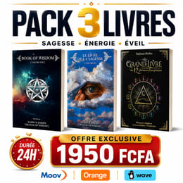 PACK 3 LIVRES PUISSANTS
