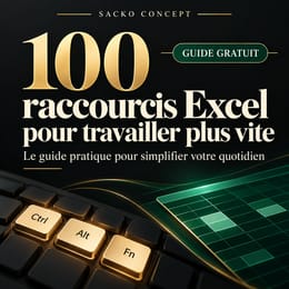 100 raccourcis Excel — Guide gratuit SACKO CONCEPT