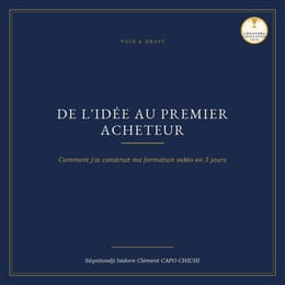 Guide pratique : de l'idée au premier acheteur - vendre votre premier produit numérique