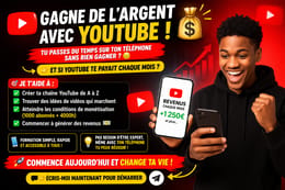 Formation YouTube monétiser