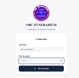 OBC-FUNERARIUM - Application de Gestion Funéraire