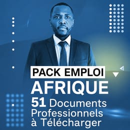 PACK EMPLOI AFRIQUE — 51 Documents Professionnels à Télécharger