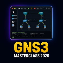GNS3 Masterclass 2026 : Simulez des Réseaux Cisco Réels et Préparez le CCNA/CCNP Sans Matériel