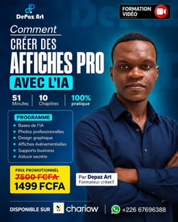 CRÉER DES AFFICHES PROFESSIONNELLES AVEC L’IA