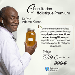 Consultation holistique premium en urinotherapie.