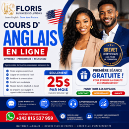 Formation complète d'anglais en direct sur Google Meet + suivi personnalisé sur WhatsApp