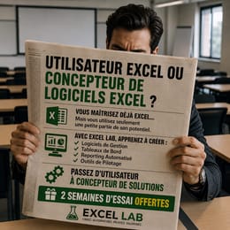 Pack Découverte Excel Lab : Créer Son premier Outil de Gestion Excel en 2 semaines