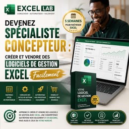 Pack Découverte Excel — Crée ton premier outil de gestion Excel (offert)