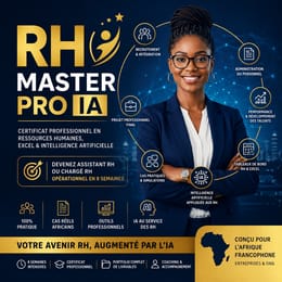 RH Master Pro IA – Le Certificat Professionnel Nouvelle Génération en RH, Excel & IA
