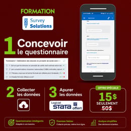 DEVENEZ EXPERT EN SURVEY SOLUTIONS: Collecte et Apurement de données