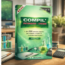 Annale COMPIL' PHYSIQUE-CHIMIE - Exercices & Corrigés - Classe de 3è