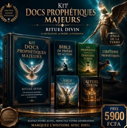 Kit prophétique majeur 5 docs de feu