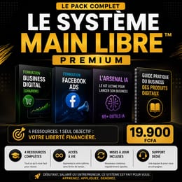 LE SYSTEME MAIN LIBRE™️ PREMIUM POUR LANCER TON BUSINESS