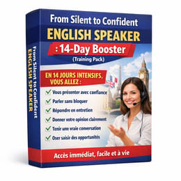 From Silent to Confident – Boostez votre Anglais Oral en 14 JOURS INTENSIFS